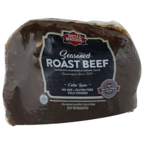 Deli Dietz & Watson Fresh Sliced Seasoned Roast Beef - 7 Pound Image 1 of 4