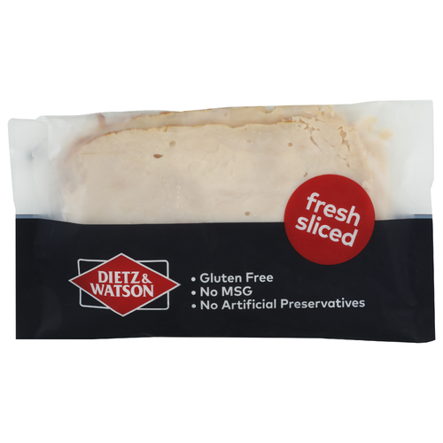 Dietz & Watson Fresh Sliced Gourmet Golden Turkey Breast - 0.76 Pound
