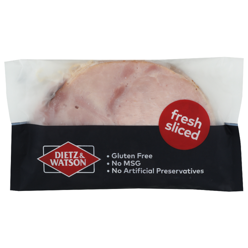 Deli Dietz & Watson Fresh Sliced Black Forest Ham - Avg 0.64 Lb Image 1 of 4