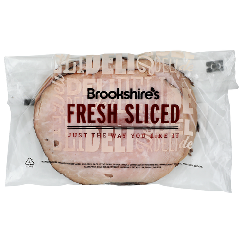 Brookshire's Fresh Sliced Black Forest Ham - 0.78 Pound Image 1 of 4