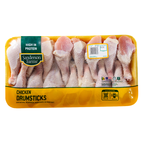 Sanderson Farms Chicken Drumsticks - Avg 4.27 Lbs