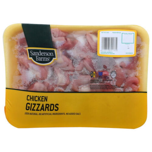 Sanderson Farms Gizzards - Avg 1.12 Lbs