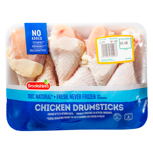 Brookshire's Chicken Drumsticks - Avg 2.01 Lbs