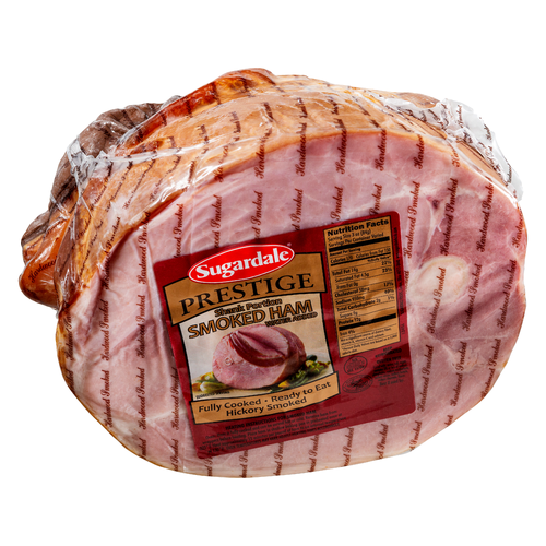 Sugardale Shank Portion Smoked Ham - Avg 9.62 Lbs