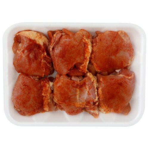 Seasoned Boneless Chicken Thighs - Avg 2.33 Lbs