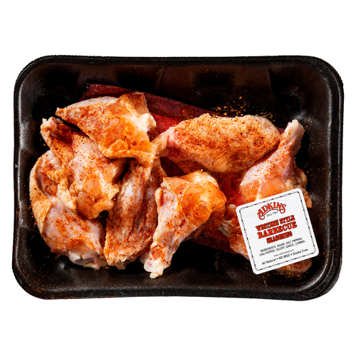 Adkins Western Style Combo Wingetts Seasoned - Avg 1.32 Lbs