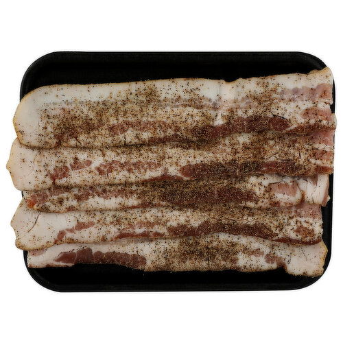 Chop House Thick Cut Peppered Smoked Bacon - Avg 1.05 Lbs
