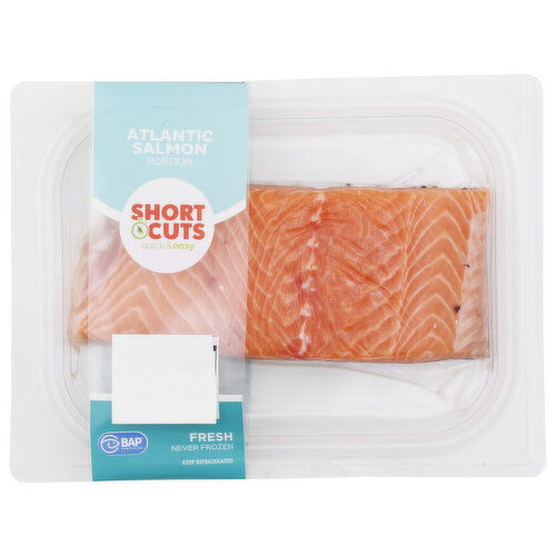 Seafood Sc Atl Fresh Salmon - Avg 0.73 Lb Image 1 of 2