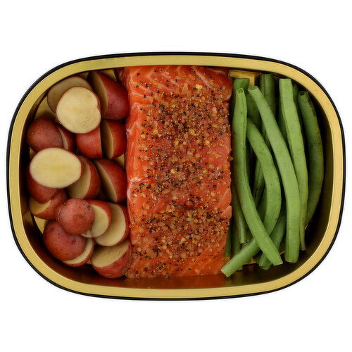 Short Cuts Steakhouse Salmon, Green Beans & Red Potatoes - Avg 0.97 Lb
