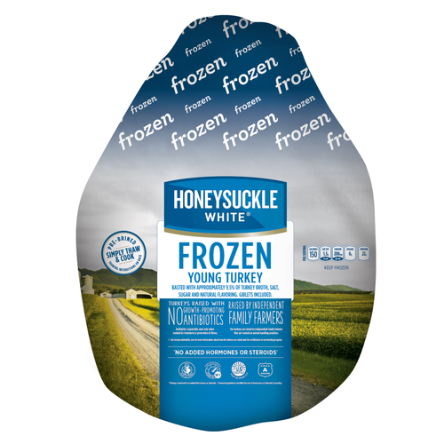 Honeysuckle White® Frozen Whole Turkey, 10-16 lbs - Avg 14.25 Lbs
