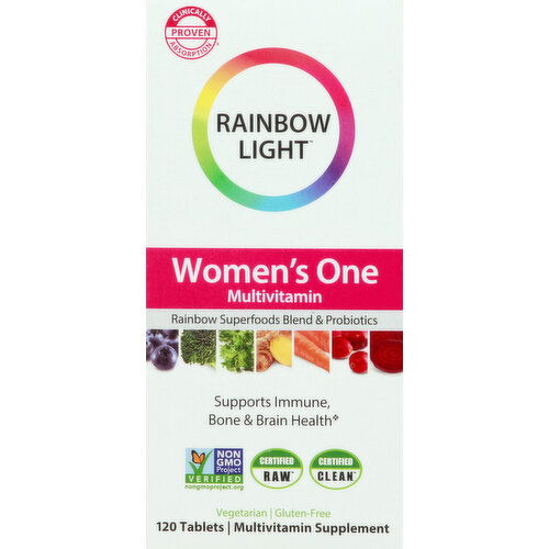 Rainbow Light Multivitamin, Women's One, Tablets