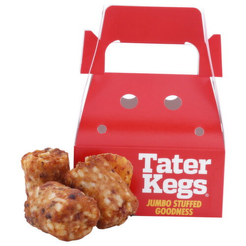 Bacon Cheddar Chive Tater Kegs - 3 Count