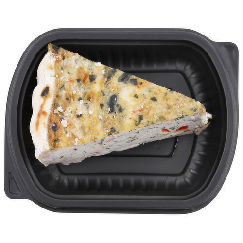 Spinach Artichoke & Pepper Quiche - 1 Each