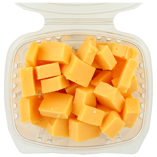 Dietz & Watson Yellow American Cheese Cubes - 0.64 Pound Image 1 of 4
