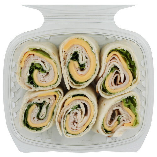 Turkey & Cheese Pinwheels - 1 Count Image 1 of 4