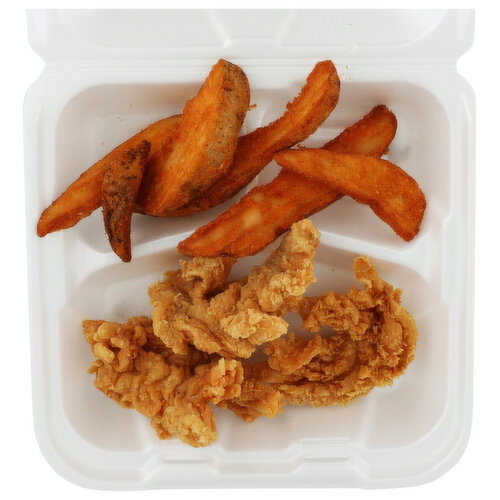 Grab N Go Chicken Tenders & Wedges - 0.37 Pound
