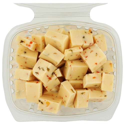 Dietz & Watson Jalapeño & Cayenne Cheddar Cheese Cubes - 0.66 Pound