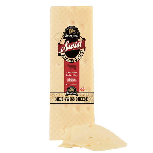 Boar's Head Mild Swiss Cheese - 1 Pound Image 1 of 3