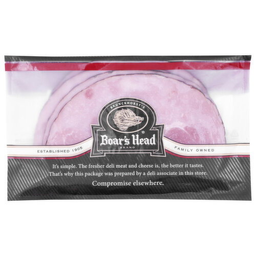 Boar's Head Fresh Sliced Maple Glazed Honey Coat Ham - 1 Each
