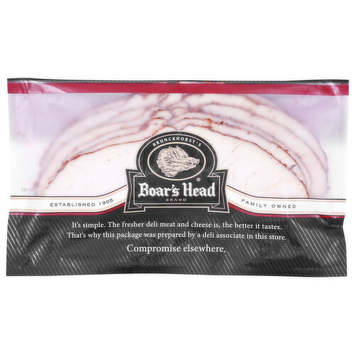 Boar's Head Fresh Sliced Cajun Style Smoked Turkey Breast - 1 Each