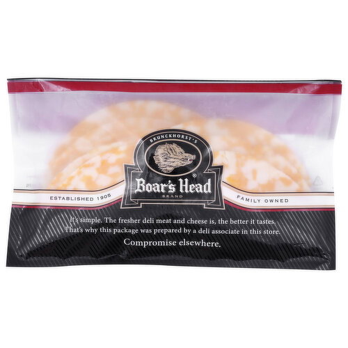Boar's Head Fresh Sliced Colby Jack Cheese - 1 Each