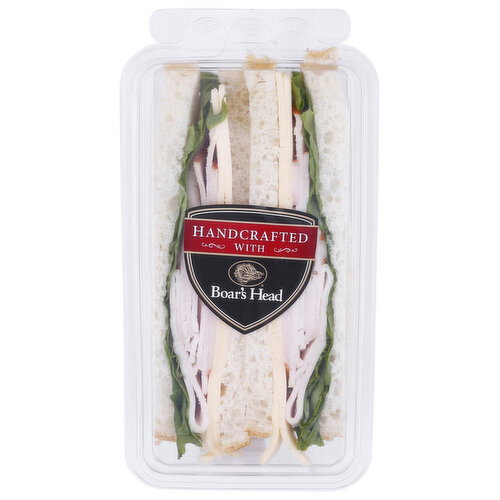 Boar's Head Ovengold Turkey Provolone Wedge Sandwich - 1 Each