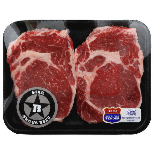 Star B Angus Beef Thin Cut Ribeye Steak - Avg 1.75 Lbs