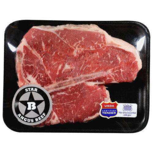 Star B Angus Beef Porterhouse Steak - Avg 1.75 Lbs