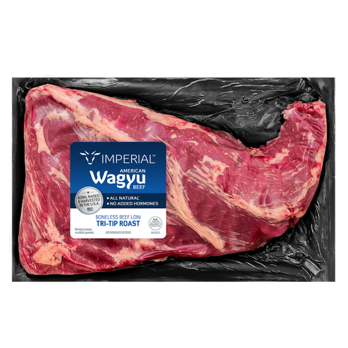 Imperial Boneless Wagyu Beef Tri Tip Roast - 1 Pound