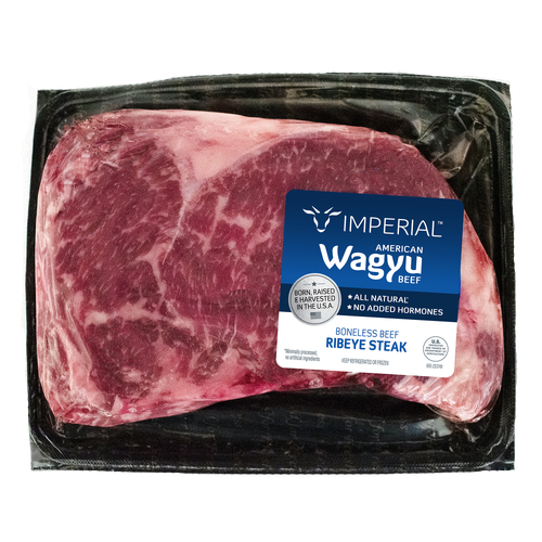 Imperial Boneless Wagyu Beef Ribeye Steak - 1 Pound