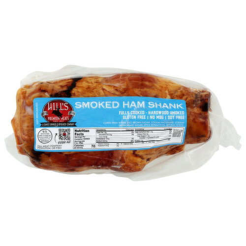 Hill's Premium Meats Smoked Ham Shank - 1.85 Pound Image 1 of 4