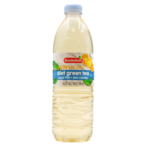 Brookshire's Diet Citrus Green Tea - 16.9 Ounce