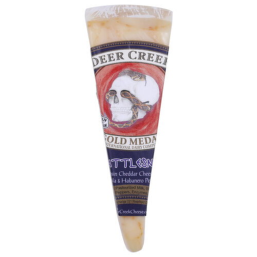 Deer Creek The Rattlesnake Cheddar Cheese - Avg 0.34 Lb Image 1 of 3