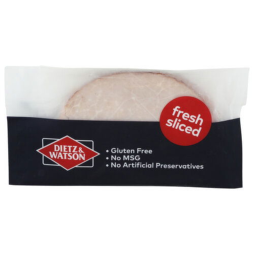 Dietz & Watson Fresh Sliced Maple Honey Turkey - Avg 0.65 Lb