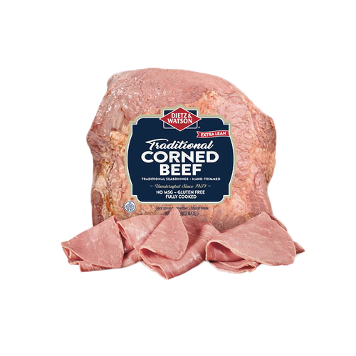Dietz & Watson Fresh Sliced Corned Beef - Avg 0.68 Lb
