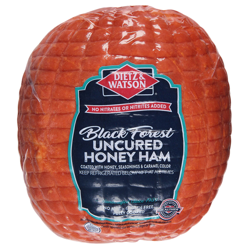 Dietz & Watson Black Forest Uncured Honey Ham - 1 Pound