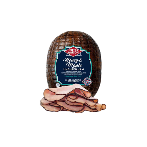 Dietz & Watson Honey & Maple Uncured Ham - 1 Each
