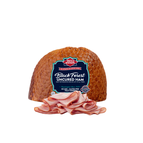 Dietz & Watson Black Forest Uncured Ham - 1 Each