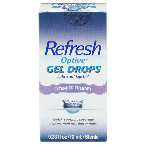 Refresh Optive Gel Drops Lubricant Eye - 0.33 Fluid Ounce