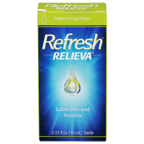 Refresh Relieva Sterile Lubricant Eye Drops - 0.33 Fluid Ounce