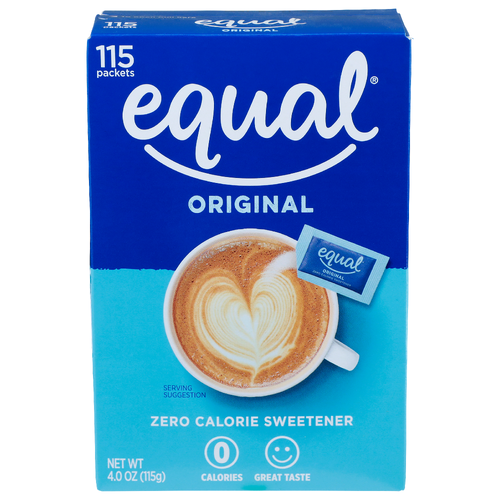 Equal Original Zero Calorie Sweetener - 0.035 Ounce - 115 Count
