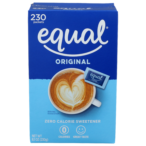 Equal Original Zero Calorie Sweetener - 0.035 Ounce - 230 Count