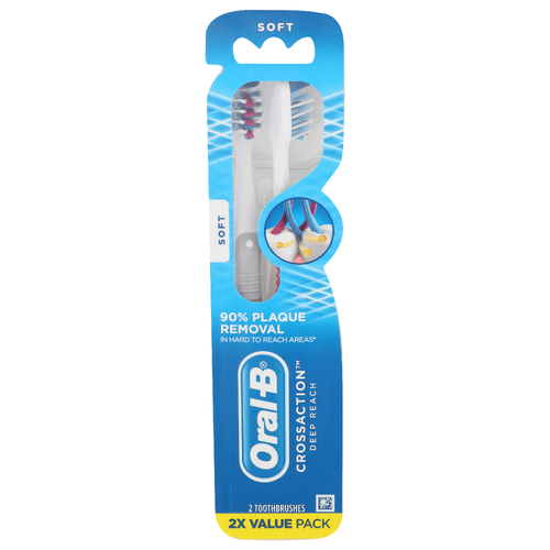ORAL-B Toothbrushes - 2 Count Image 1 of 2