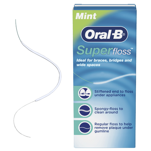 Oral-B Mint Dental Floss - 50 Count Image 1 of 2