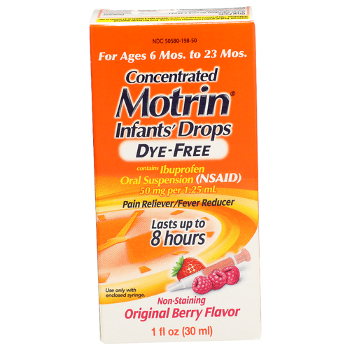 Motrin Infant's Drops Original Berry Flavor Infants' - 1 Fluid Ounce