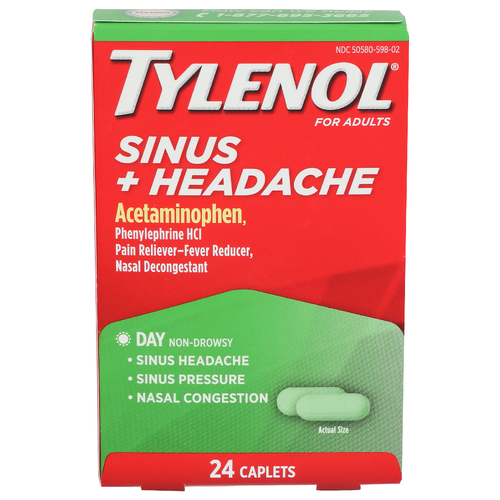 Tylenol Sinus + Headache - 24 Count