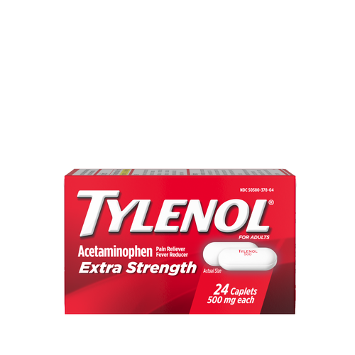 Tylenol Pain Reliever Fever Reducer - 24 Count