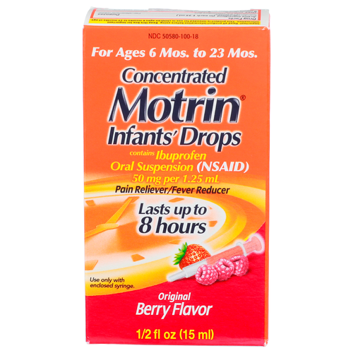 Motrin Infant's Drops Original Berry Flavor Infants' - 0.5 Fluid Ounce