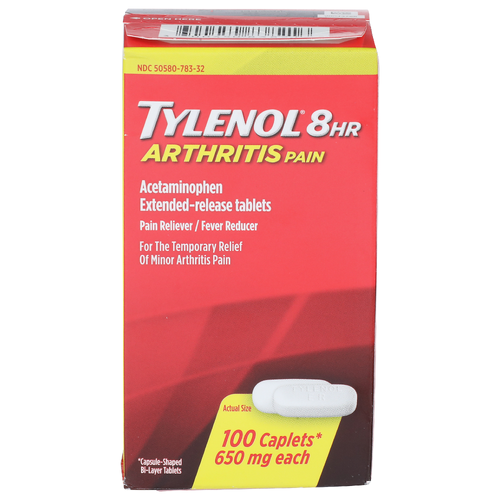Tylenol Pain Reliever__fever Reducer Arthritis Reliever Fever - 100 Count