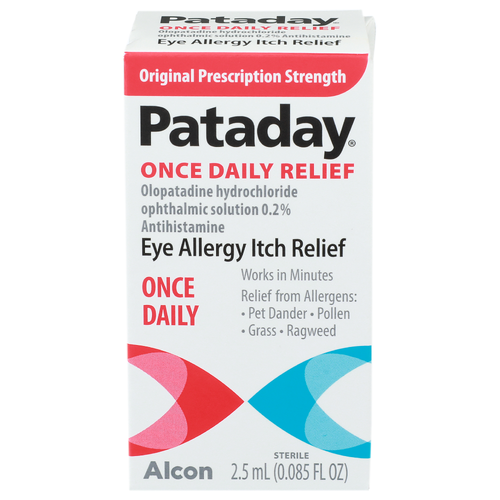 Pataday Sterile Eye Allergy Itch Relief - 2.5 ml